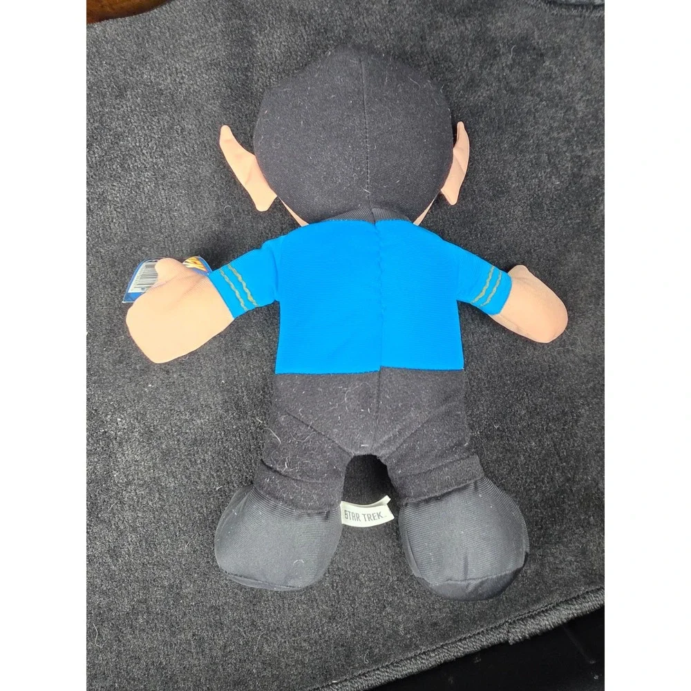 Star Trek Spock Plush Figure Blue Uniform Vulcan Science Officer New With Tags